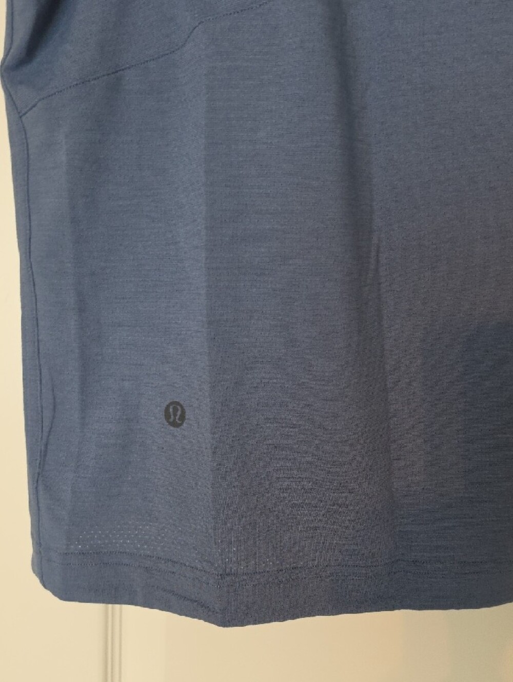 lululemon athletica Men's Short Sleeve Crew Tee in Slate Blue - Picture 4 of 4